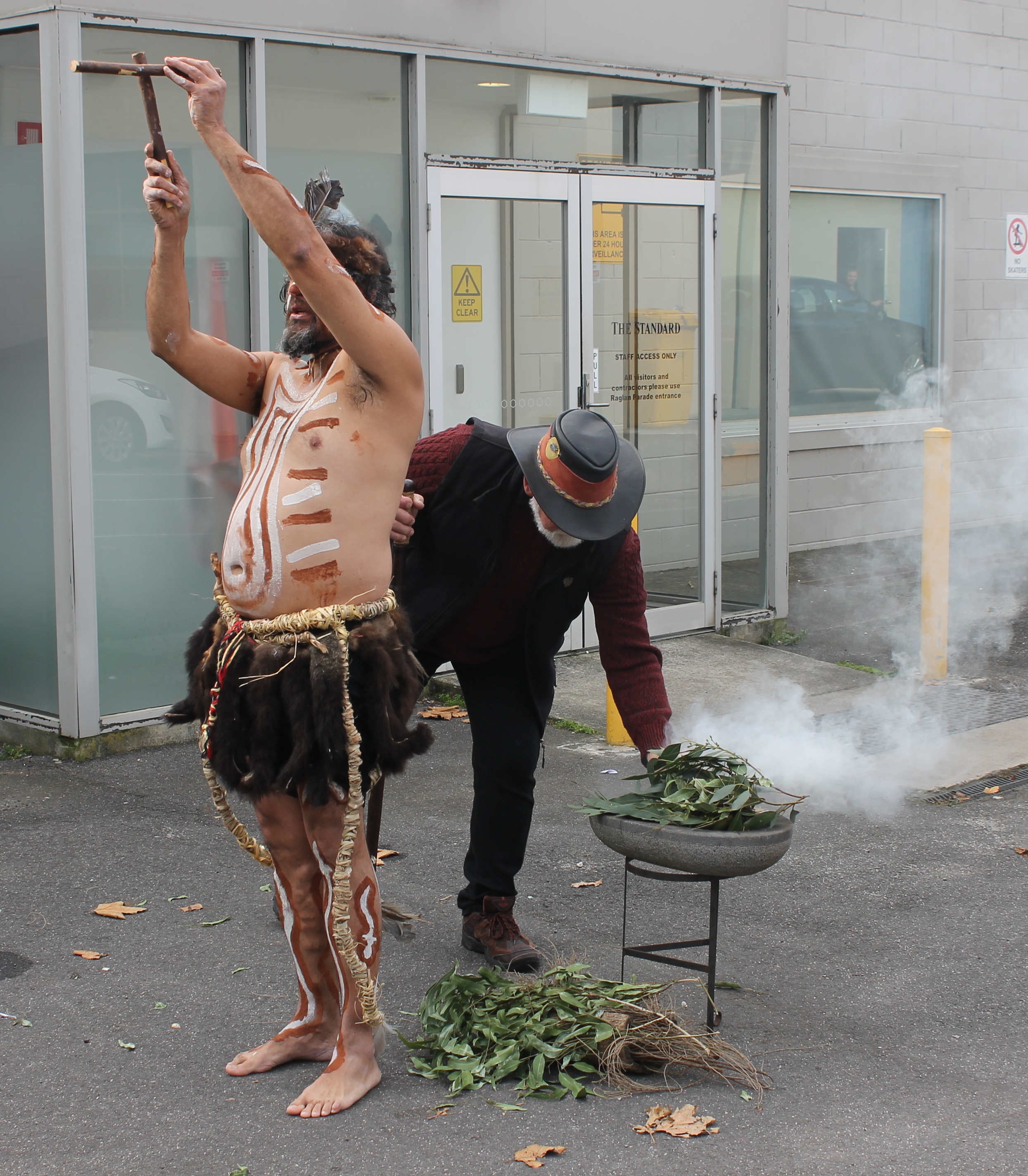 The Deadly Yakka launches in Warrnambool with a traditional Welcome to Country and Smoking Ceremony.