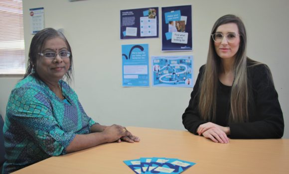 Senior Occupational Therapist, Suma, is part of the Mental Health Clinical Treatment Team who works closely with Employment Consultant Jordan to get people back to work as part of their recovery.